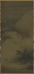 Snowy Scenery, Landscape Painting (Hanging Scroll)